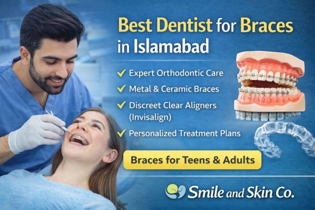 Best Dentist in Islamabad for Braces – Smile and Skin Co.